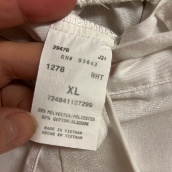 Women’s white uniform pants size XL - Picture 3 of 4